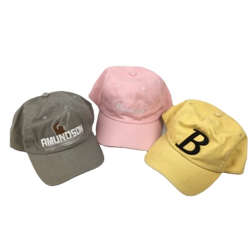 Custom Low Profile Cotton Classic Adjustable Dad Hat for Men and Women