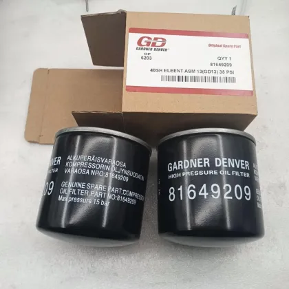 Wholesale Gardner Denver Screw Air Compressor Spare Parts: Oil Filter 81649209
