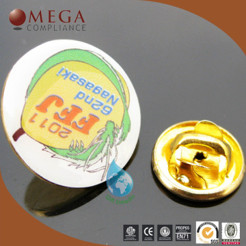specialty personalized gold lapel pins