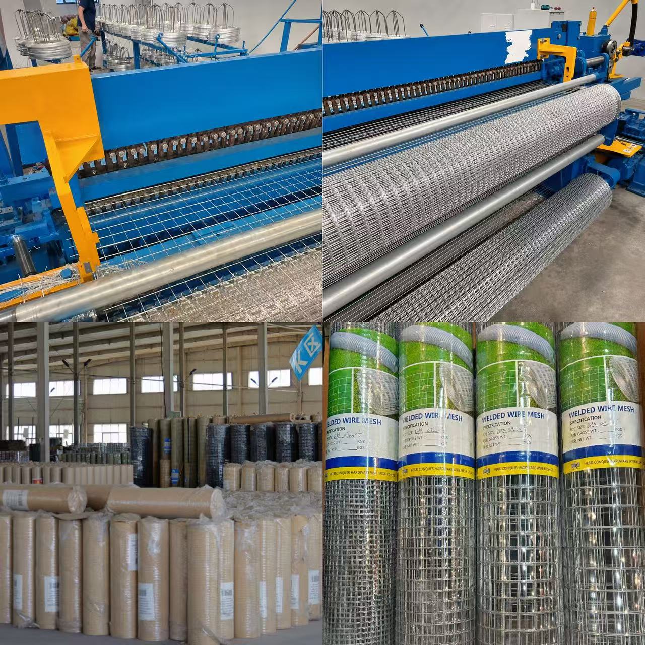ANJIA Group – welded wire mesh factory production workshop