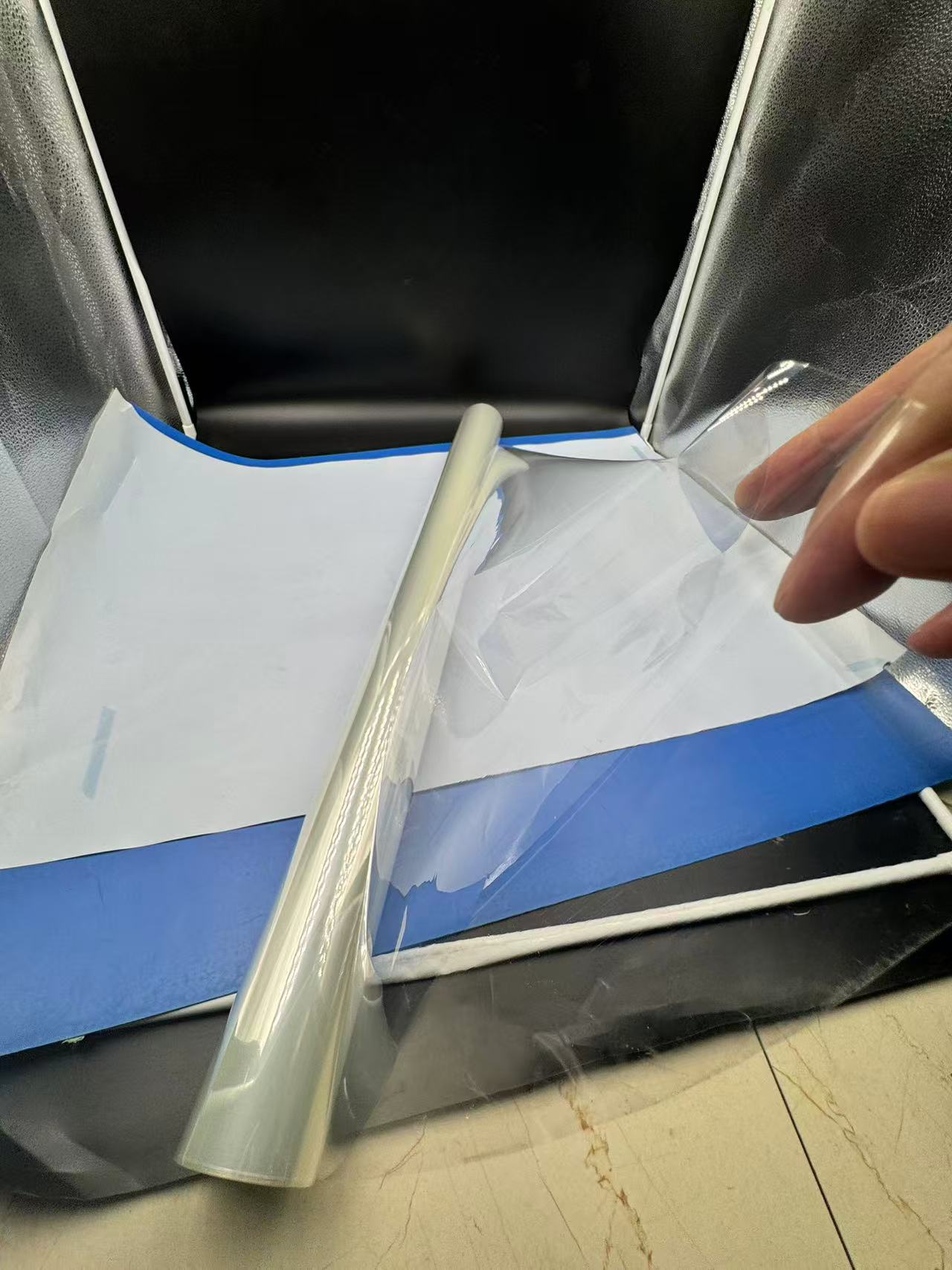 PVC shrink film vegetable packaging