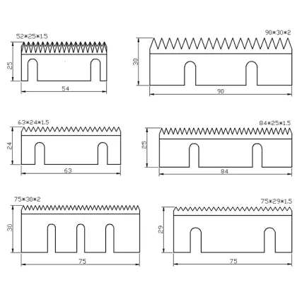 Automatic Packaging Machinery Teethed Blade Sealing Machine