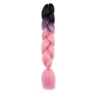 Ombre Jumbo Braid Synthetic Box Braids Hair Extensions