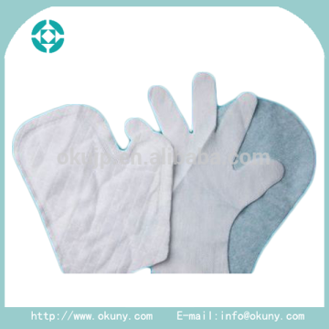 Non-woven jacquard weave washing non-woven gloves
