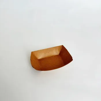 4oz kraft paper boat tray