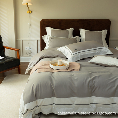 Hot sales soft cotton bedding four-piece set