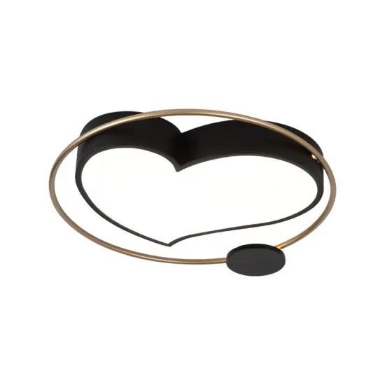 INSHINE Metal Shaoe Black Ceiling Light