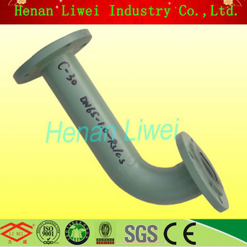 acid resistant rubber lined carbon steel pipes