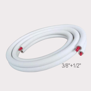 หลอดขดลวดทองแดงสำหรับเครื่องปรับอากาศ - 3/8 1/2 ชิ้นส่วนเครื่องทำความเย็นฉนวน