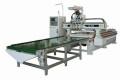 Panel Wood Processing CNC Router dengan Boring Bits