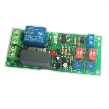 5V/12/24VDC 10A Loop On-off Relay Module with Double Time Adjustment