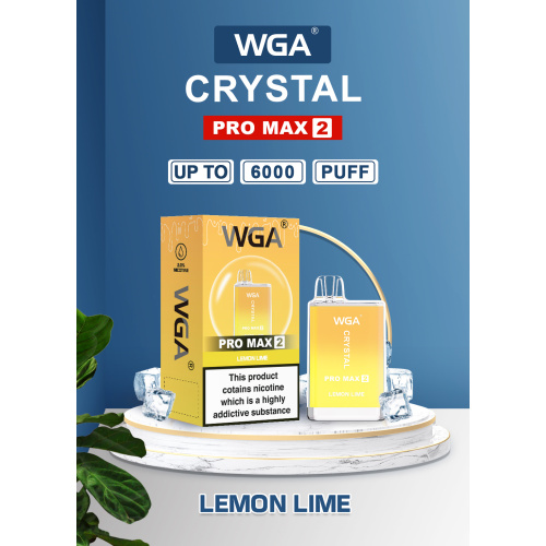 WGA Crystal Pro Max2 6000 Puffs Vape descartável