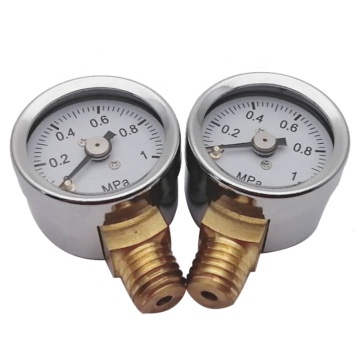 SKA-SM100 Y30 0-1MPa Bottom Mounting Stainless Steel Pressure Gauge