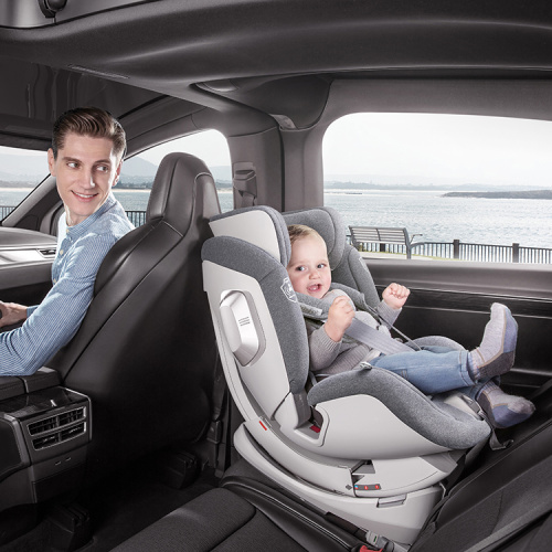 Rotierende Baby -Autositze mit Isofix und Top -Tether