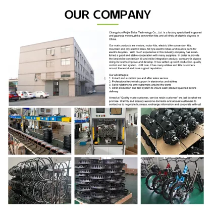 Ruijie Switch Electric Bicycle Conversion Kit: The Latest High-Quality E-Bike Motor Solution