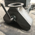 Hammer type flap lock air valve
