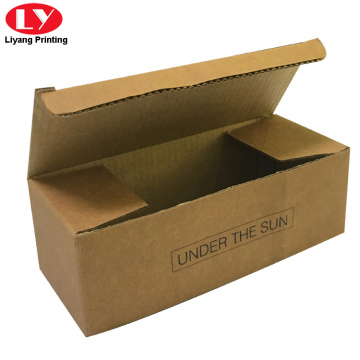 Brown Corrugated Carton Box With Sleeve