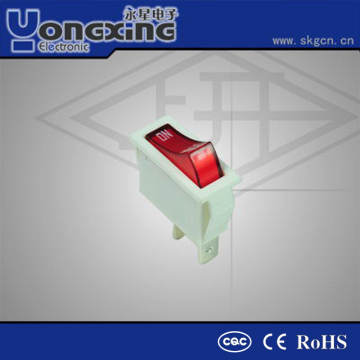 2A 250V AC Rocker switch/ Electric switch / 4 pin round rocker switch