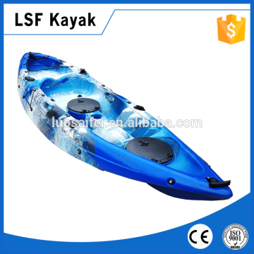 No inflatable LLDPE China cheap fishing kayak boat wholesale