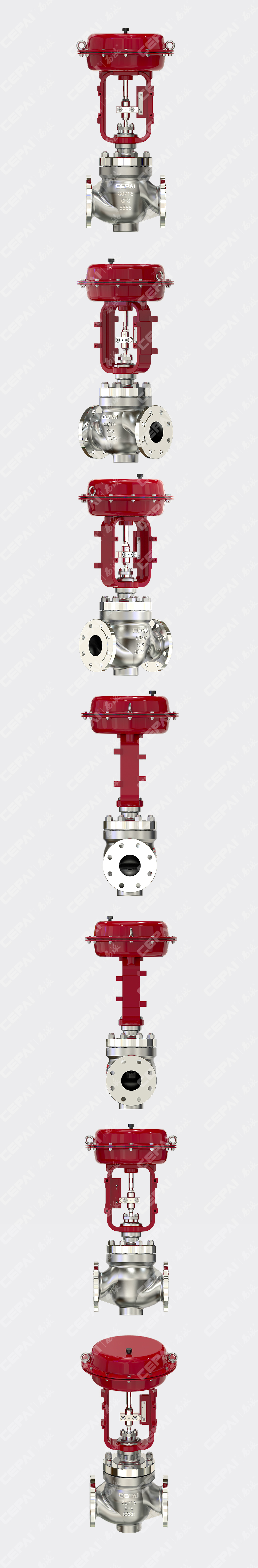 Pneumatic Fluorine-lined Butterfly Valve