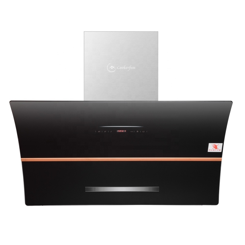 900MM Two Motors Heater Auto Clean  Gesture Control Kitchen Exhaust Range Hood Kitchen Chimney Exhaust Hood