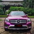 Ultra Gloss Gloss Metallic Uva Violet Car Vinyl Film