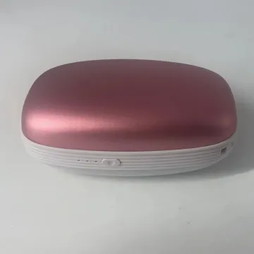 Portable Rechargeable Hand Warmer & Power Bank: 2000mAh, 2 Heating Modes, Cute Design - Reusable and Pocket-Friendly