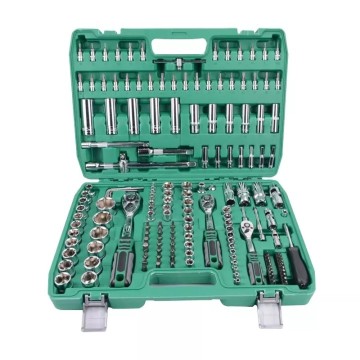 Srunv 172pcs German Quality Mechanic Tools Socket Set for Auto Repair