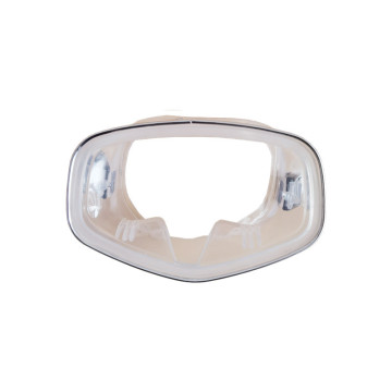 Soft Silicone, Low Volume, Metal Aluminum Alloy Frame Scuba Diving Mask and Floating Spearfishing Mask