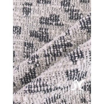 Cotton Slub Sweater Jacquard Knit