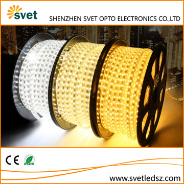 Led 110V 220V 3014 120Leds/M Warm White Ribbon Tape Strip 5mm Wide PCB