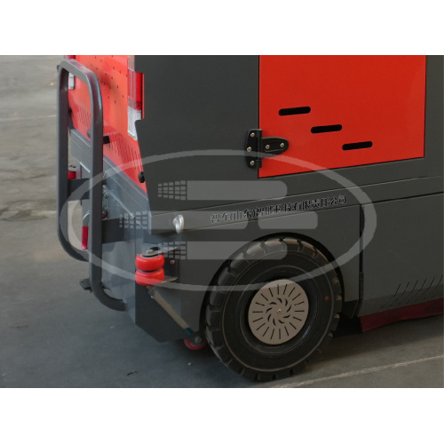 Autonomous na electric sweeper na pang-industriya