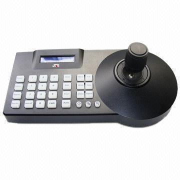 3D Keyboard for PTZ Dome Cameras with Direct Current of 9V and Aluminum Alloy Panel