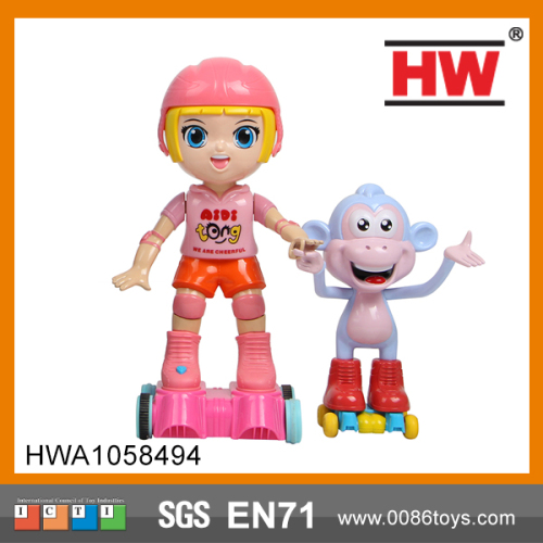 Alta qualità plastica Kids a infrarossi Radio controllato giocattolo con scimmia