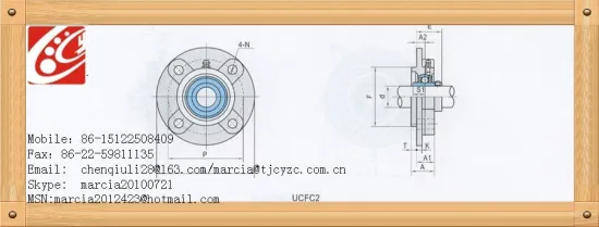 Chrome Steel Spherical Ball Bearing , Pillow Block Ball Bearings Ucfc206 Ucfc207 Ucfc08 Ucfc209