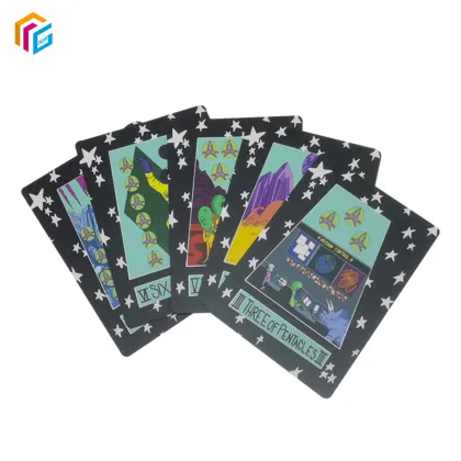 Wholesale Oracle Paper Printing Custom Tarot Cards Deck Manufacturer