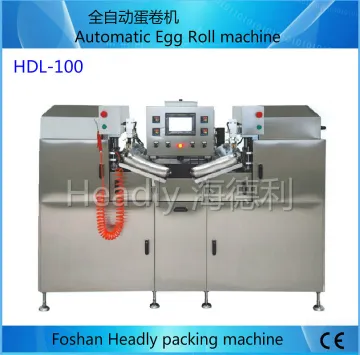 Full automatic Egg Roll packing line Wrapper Machine