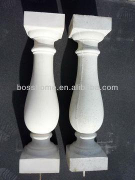 Marble balustrade stair railing