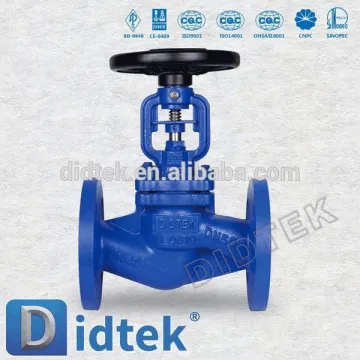 Didtek Stream DIN Bellow Sealed Globe Valve