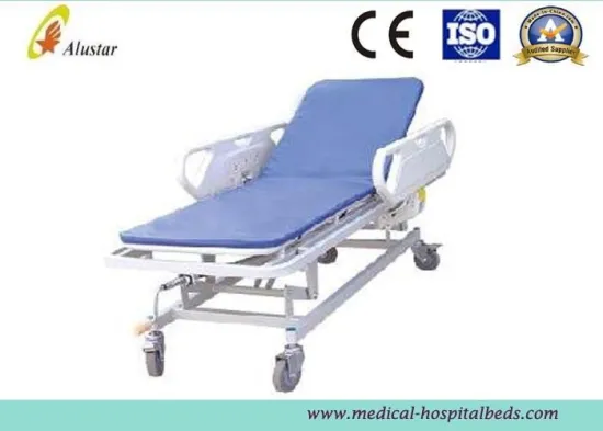 Patient Cart Stretcher Trolley Abs Guardrail For Emergency Room Surgical Equipment (als-st011)