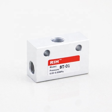 1/4 Port Size Automatic Aluminum Alloy One-Way Pneumatic Quick Exhaust Valve