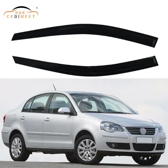 Black Wind Guard Deflectors for Polo Sedan (2005-2010)
