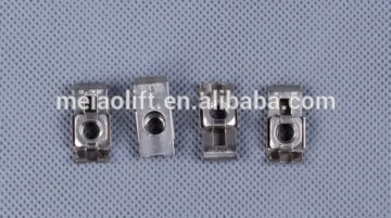 elevator door slider fixing nut 5mm stainless steel