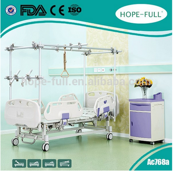 High Standard IOS 13485 Ac768a hospital electric traction bed
