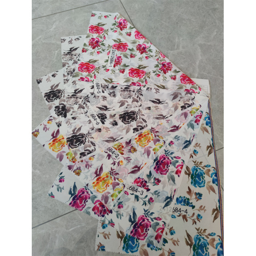 Breathable 100% Polyester Digital Printed Peach Skin Fabrics
