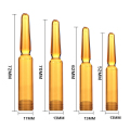 Ampul skor 1.5ml yang dimeteraikan kecil dengan jelas