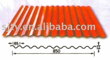 galvanized corrugated steel plate
