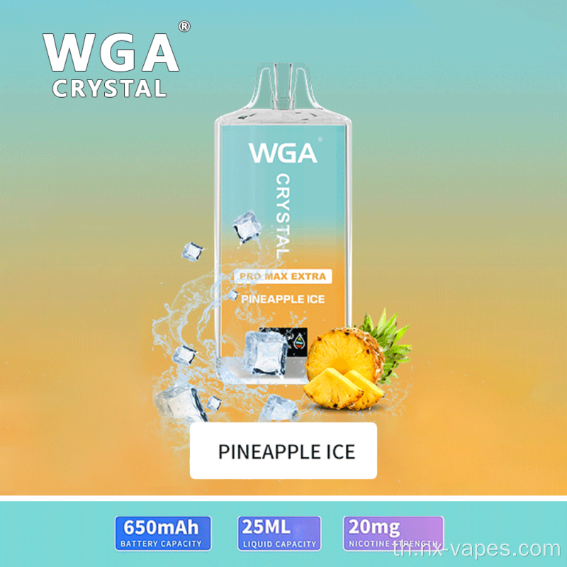 WGA Crystal Pro Max Extra 15000 Puffs Vape