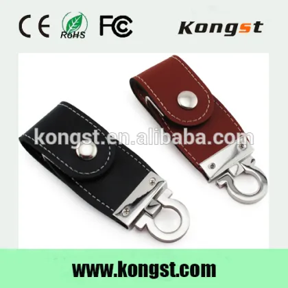 Leather,leather Material and USB 2.0 Interface Type otg usb flash drive