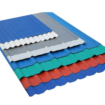 Ondule Tôles de Fer pour Toiture Galvanisées 0.4mm 0.5mm 4x8 Bobine